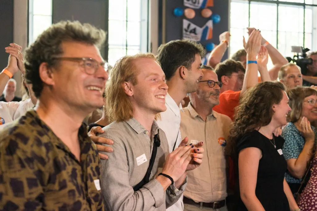 Foto der Story-Erzähler*in an einer politischen Feier.